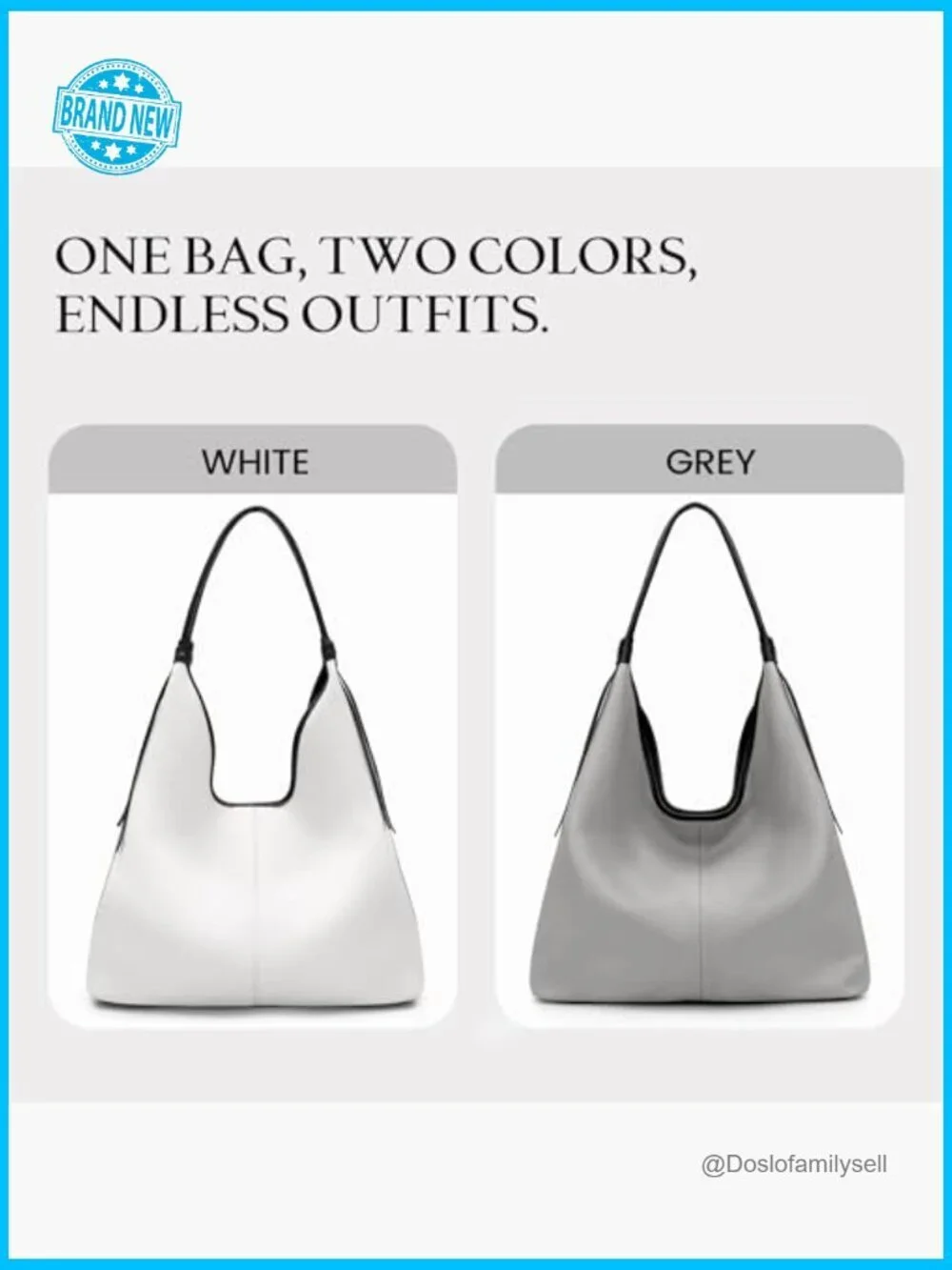Genuine Leather Hobo Bag Slouchy Tote Shoulder Satchel Tassel Ribbon
